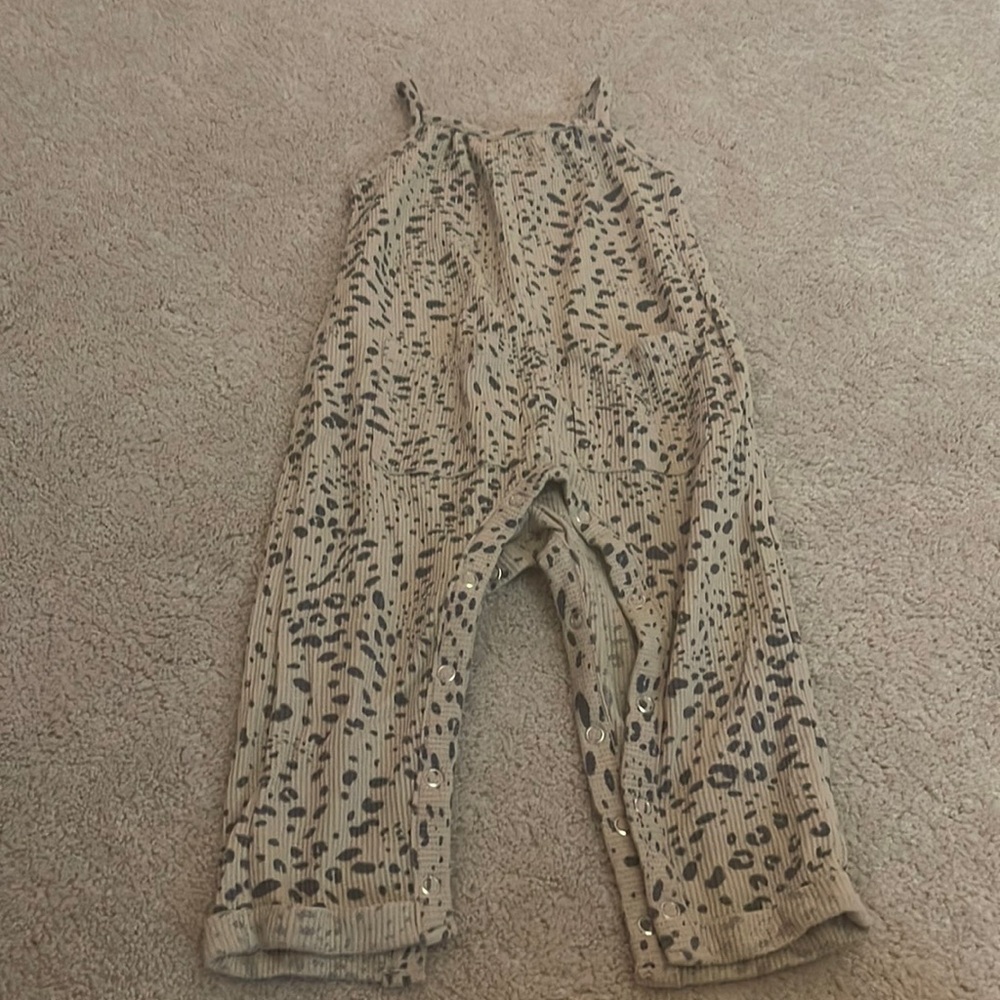 Grayson Mini Leopard Romper Jumper toddler girl 2T